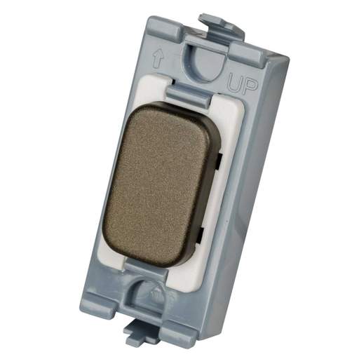 Schneider Lisse Deco Grid Blank Mocha Bronze