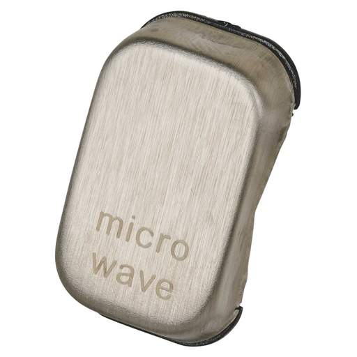 Schneider Lisse Deco Rocker Cap marked Microwaves Stainless Steel (Pack of 6)