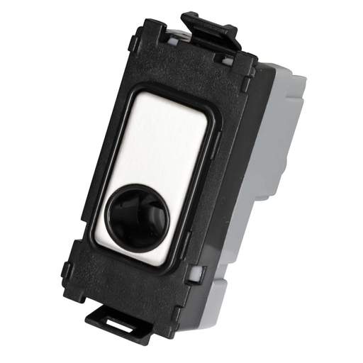 Schneider GET Ultimate Grid Flex Outlet Stainless Steel Black Insert