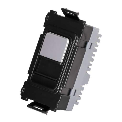 Schneider GET Ultimate Master Telephone Grid Outlet Mirror Steel Black Insert
