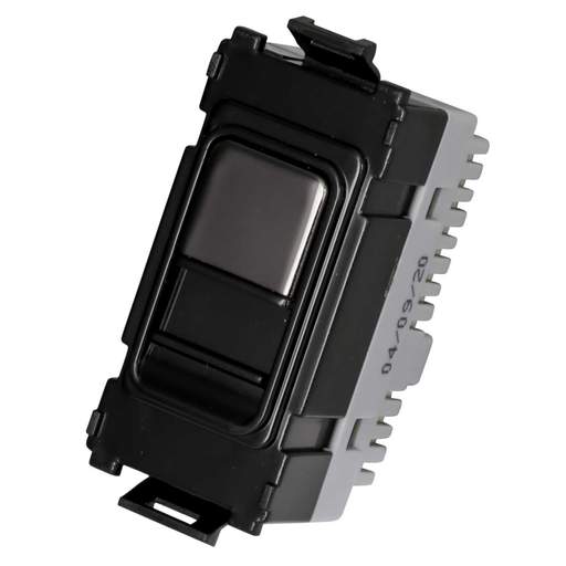 Schneider GET Ultimate Secondary Telephone Grid Outlet Black Nickel Black Insert