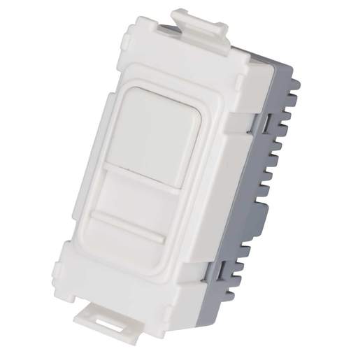 Schneider GET Ultimate Secondary Telephone Grid Outlet Painted White White Insert