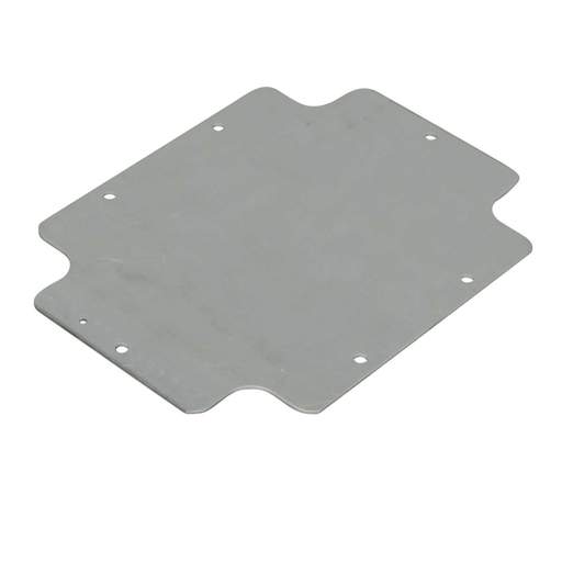 Gewiss Galvanised Steel Mounting Plate for Boxes 190mm x 140mm