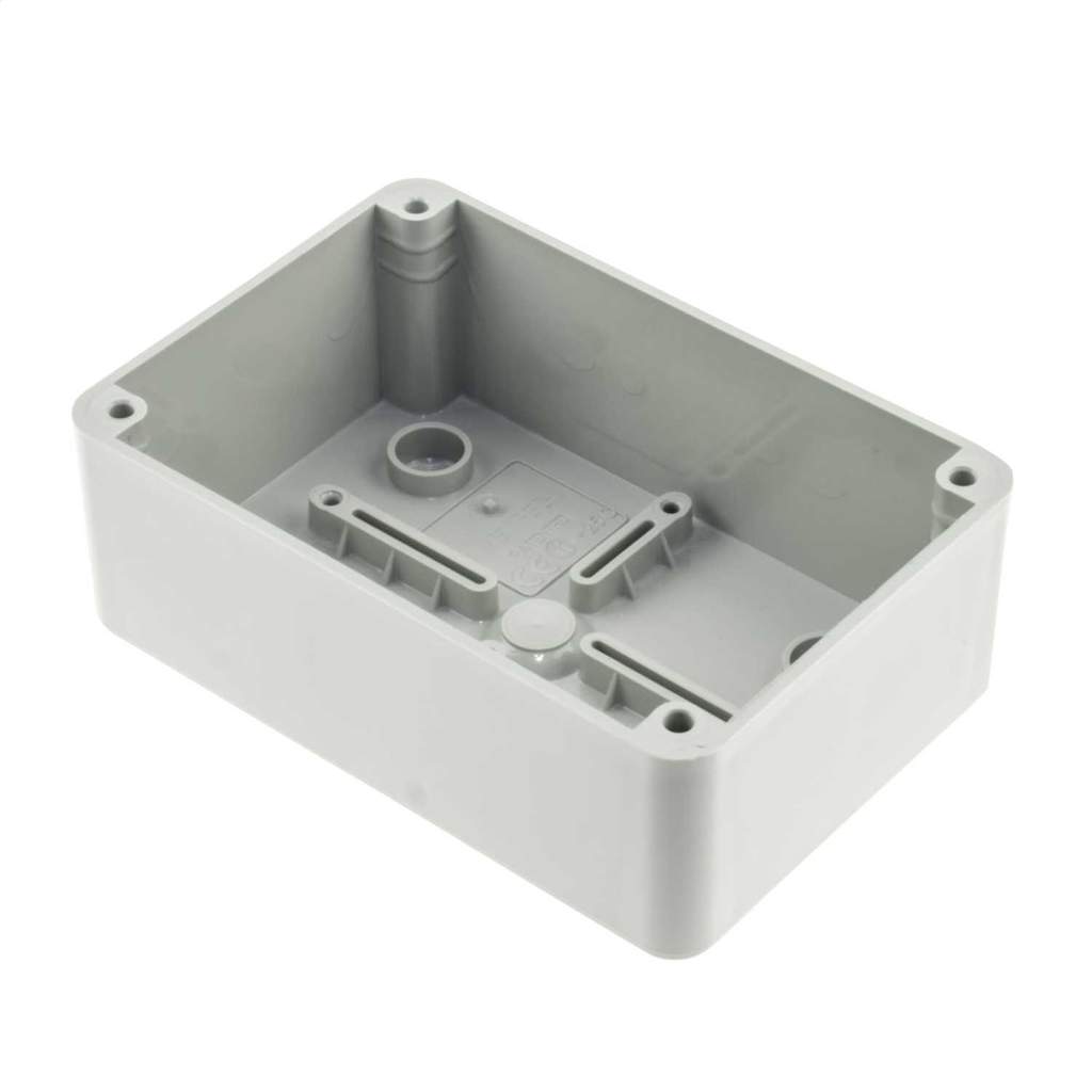 Gewiss 129mm x 89mm x 58mm PVC Adaptable Box Grey IP56 (GW44205) | CEF