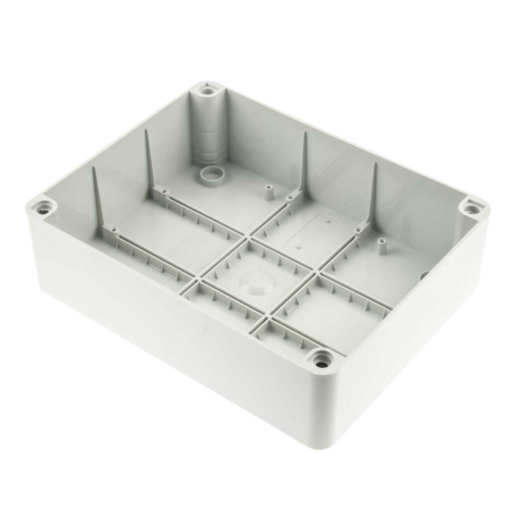 Gewiss 254mm x 200mm x 98mm PVC Adaptable Box Grey IP56 (GW44208
