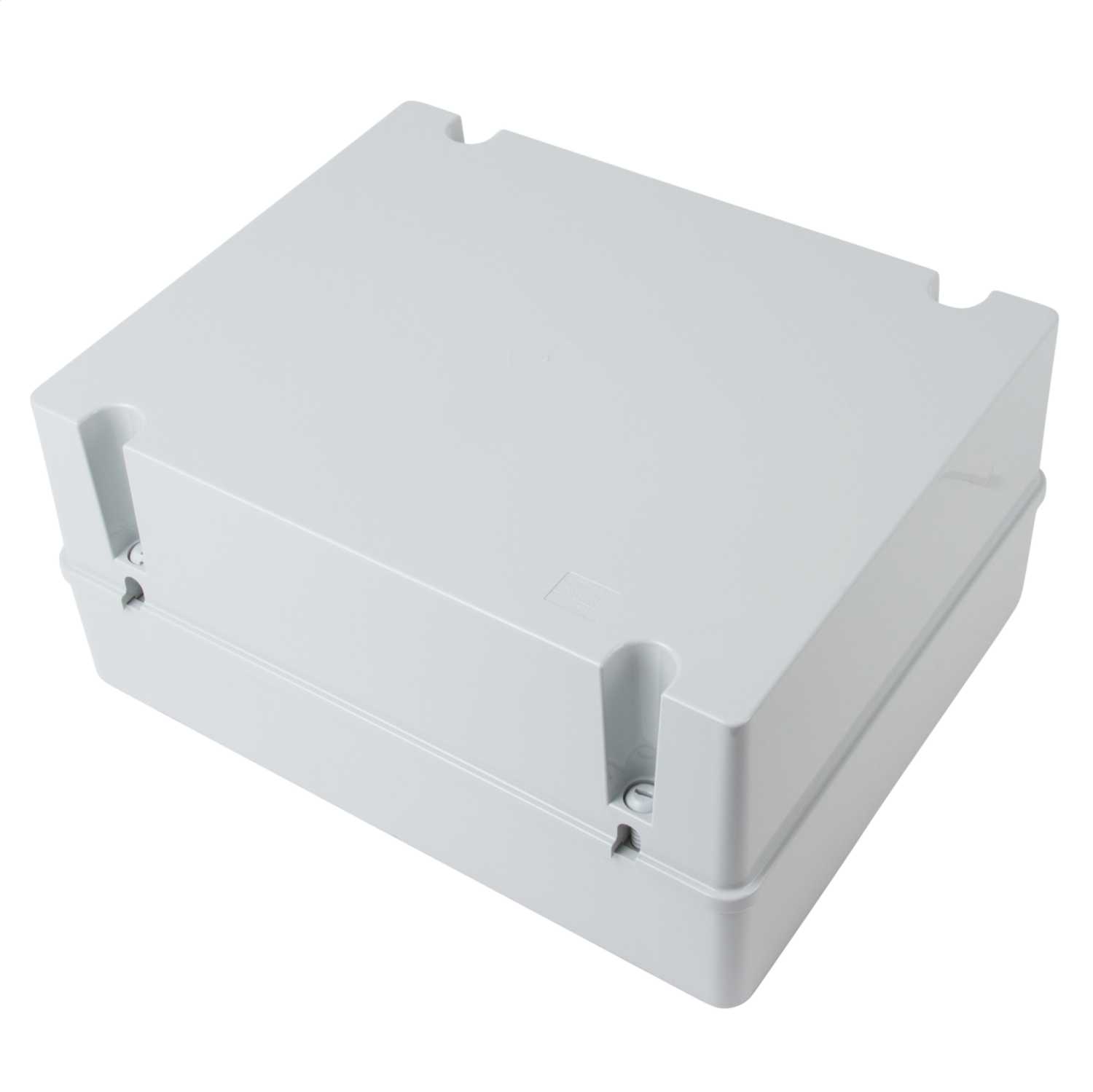 ウェーブボックス Gewiss 474mm x 396mm x 188mm PVC Adaptable Box with Deep Lid Grey