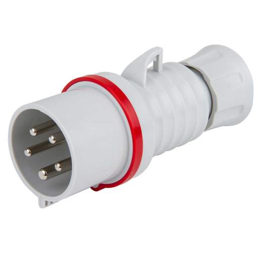 Gewiss 32A 3 Pin + Neutral + Earth 415V Plug IP44