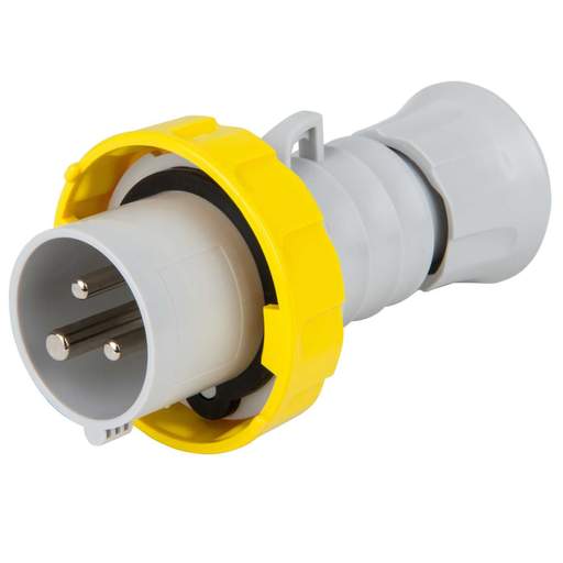 Gewiss 16A 2P+E 110V Plug IP67