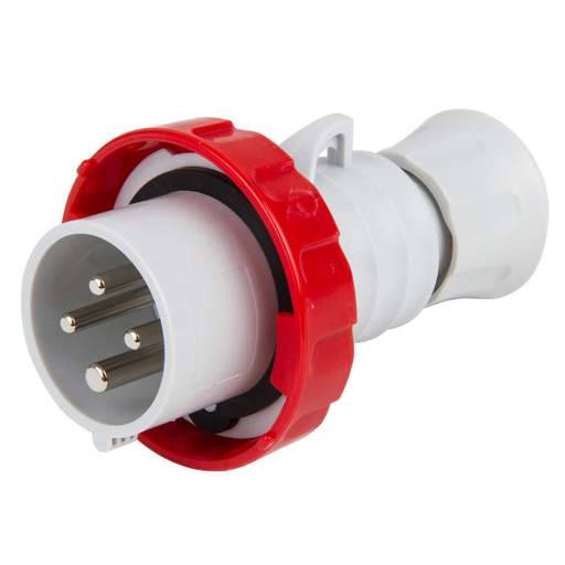 Gewiss 16A 3 Pin + Earth 415V Plug IP67