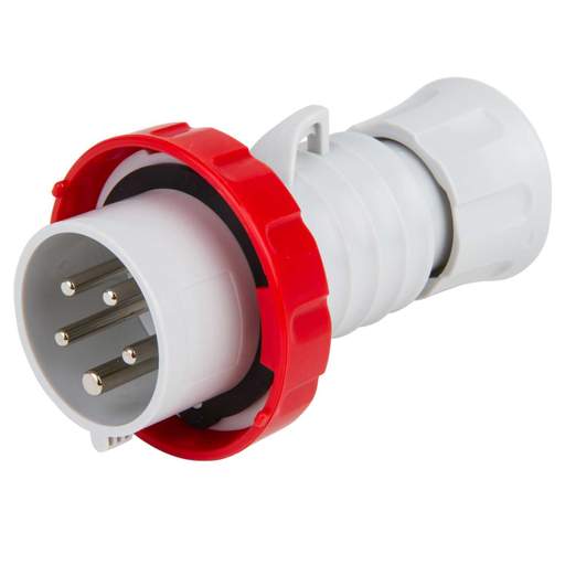 Gewiss 16A 3 Pin + Neutral + Earth 415V Plug IP67