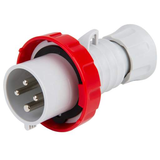 Gewiss 32A 3 Pin + Earth 415V Plug IP67