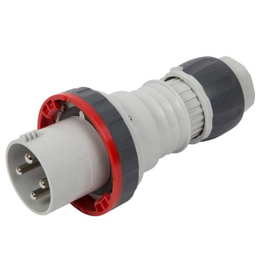 Gewiss 63A 3 Pin + Earth 415V Plug IP67