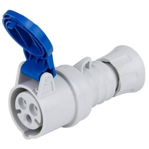 Gewiss 16A 2 Pin + Earth 230V Coupler IP44