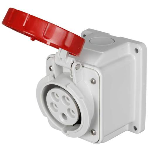 Gewiss 16A 3P+N+E 415V Wall Mounted Socket IP67