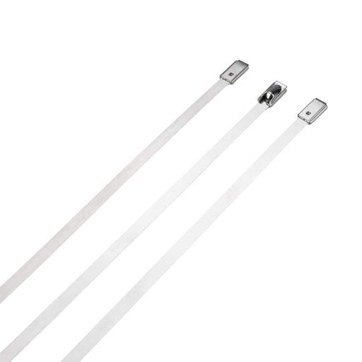 Norslo 160mm x 4.6mm Cable Ties Stainless Steel (Pack of 100)