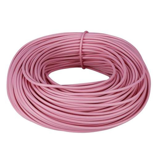 Greenbrook 3mm PVC Pink Sleeving (100m Hank)