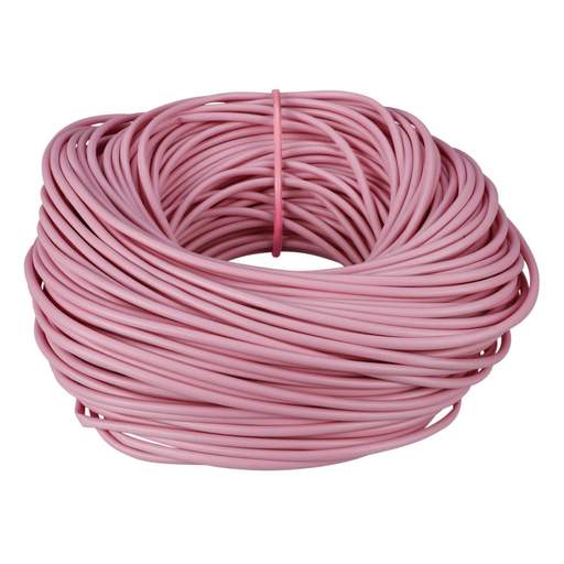 Greenbrook 4mm PVC Pink Sleeving (100m Hank)