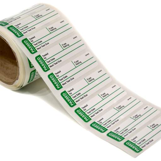 Engex 50mm x 15mm PAT Test Label (Roll of 250) (GX-PAT1) | CEF