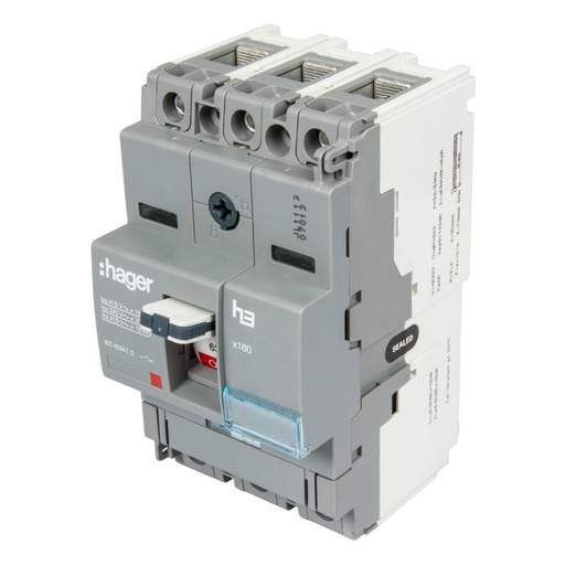 Hager 63A Triple Pole 18kA MCCB