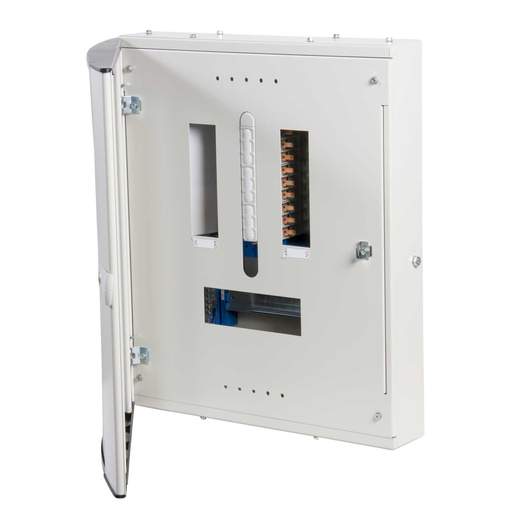 Hager 6 Way 125A TP+N Type B Distribution Board without Incomer