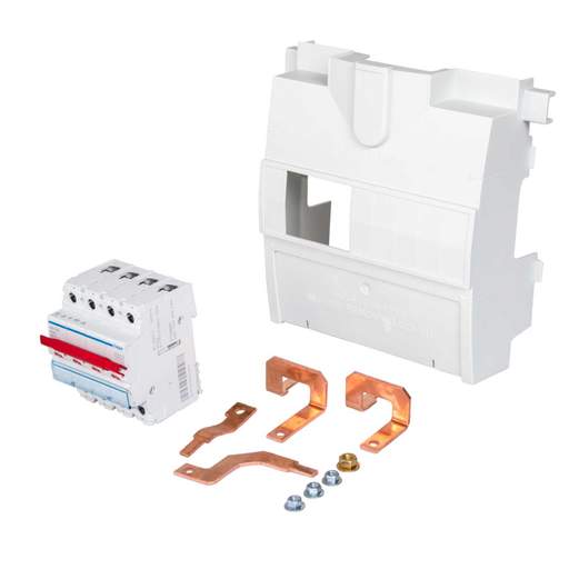 Hager 100A Four Pole Switch Disconnector Incomer Kit