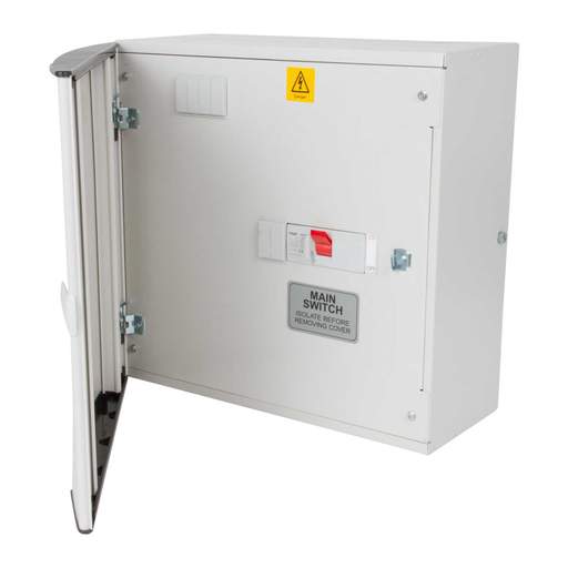 Hager 160A Four Pole Switch Disconnector Incomer Kit ( fits below Distribution Board 450mm high )