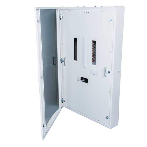 Hager 6 Way 250A TP+N MCCB Panelboard without Incomer