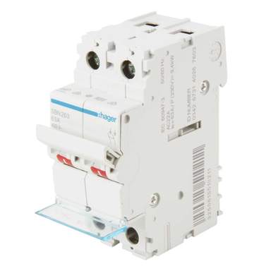 Contact cde manu 63A, 2F, 24V - AUTOMATISMES HAGER ERD263