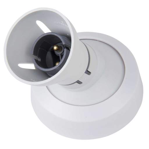 Hager Ashley BC Angled Batten Lampholder