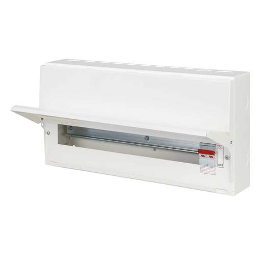 8p Incomer Hager 20 Way 100A Isolator Incomer Metal Clad Consumer Unit (VME120) | CEF