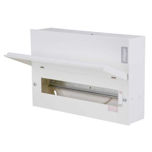 Hager 16 Way Metal Clad Consumer Unit (No Incomer)