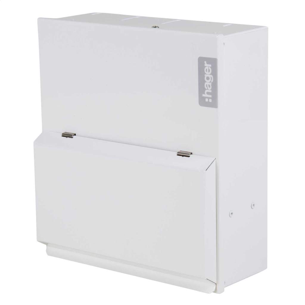 Hager 6 Way 100A Isolator Incomer Metal Clad Consumer Unit (VML106