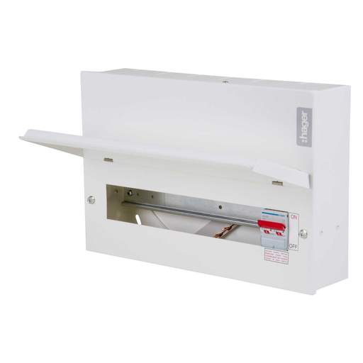 Hager 14 Way 100A Isolator Incomer Metal Clad Consumer Unit