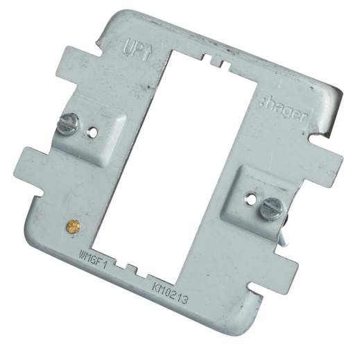 Hager Sollysta 1 Gang Grid Yoke
