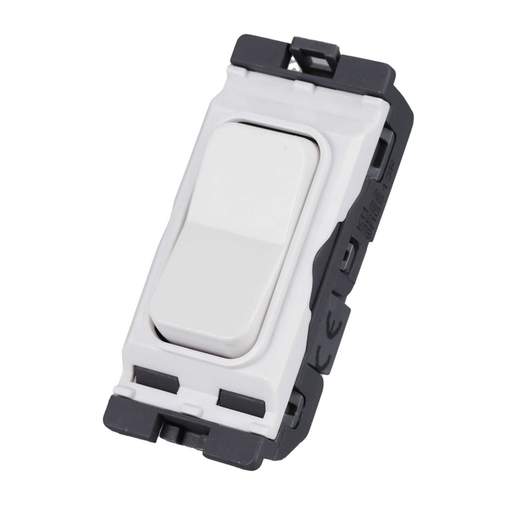 Hager Sollysta 2 Way & Centre Off Retractive Switch