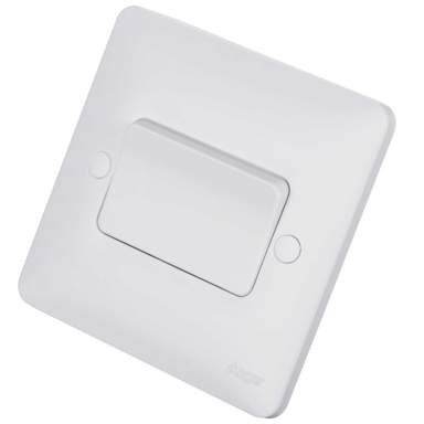 Hager Sollysta 10A 1 Gang Intermediate Switch Wide Rocker White ...