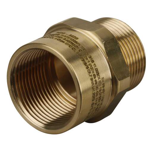 Hawke M25 Male x M25 Female EXD / EXE Brass Adaptor