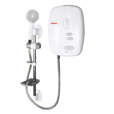 Heatstore 8.5kW Thermostatic Electric Shower White (AFT8X) | CEF