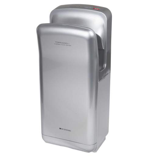Heatstore Tornado 1.9kW High Speed Hand Dryer Silver