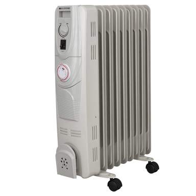 Heatstore 2kW Oil Filled Column Radiator with Timer White (HSOFR2000TX) |  CEF