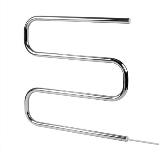 Heatstore 50W S Shaped Towel Rail Chrome