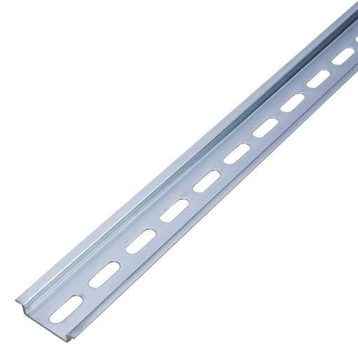 Hellermann 35mm Top Hat DIN Rail Slotted (1m Length) (TS35F610X1M) | CEF