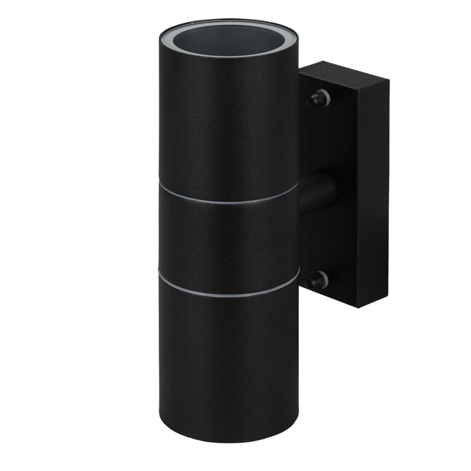 Hispec Coral GU10 Up/Down Wall Light - Black (HSLEDUL/BLK) | CEF