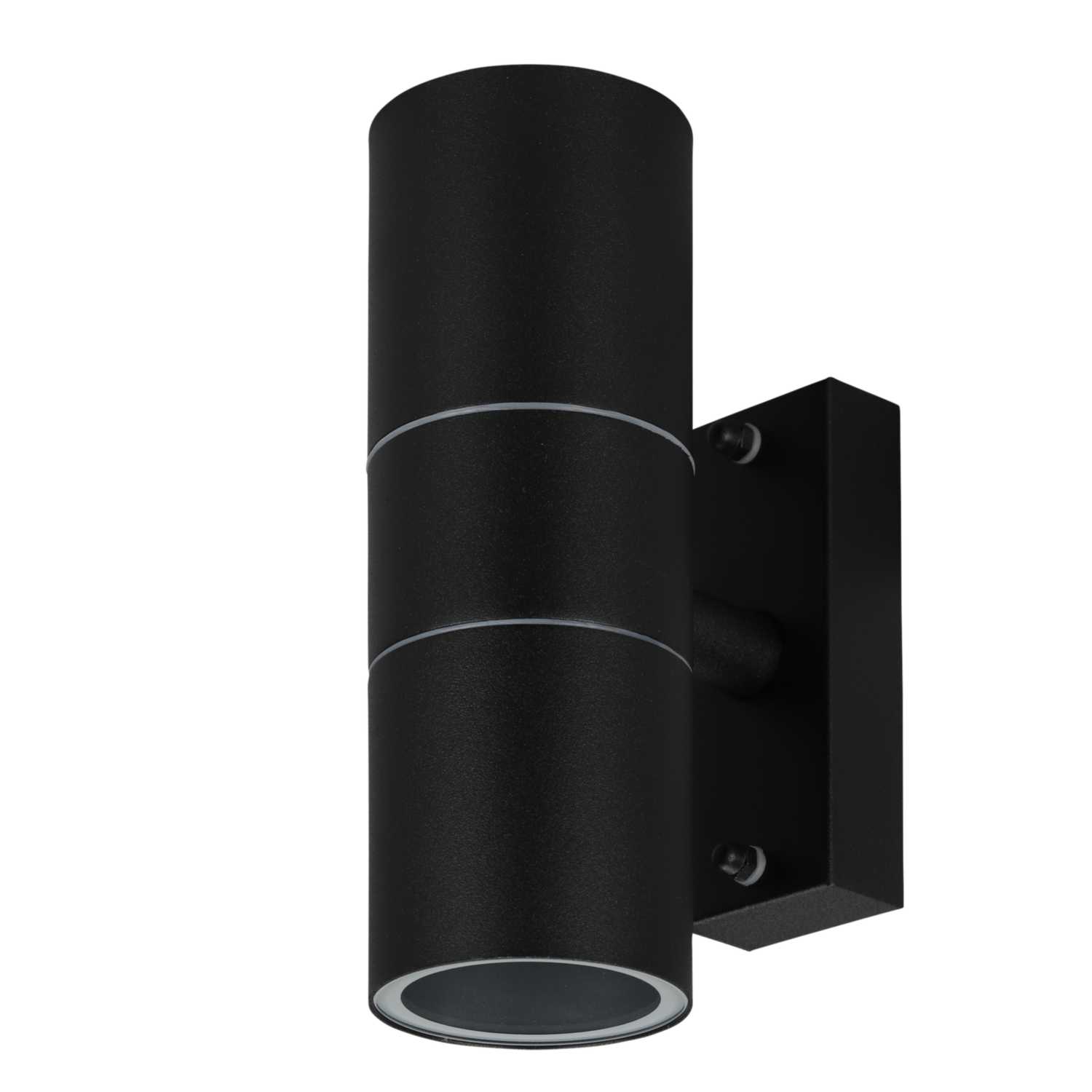 Hispec Coral GU10 Up/Down Wall Light - Black (HSLEDUL/BLK) | CEF