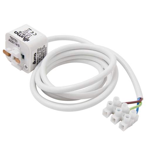 Illuma Switched Track Adaptor White for 1 Circuit Track