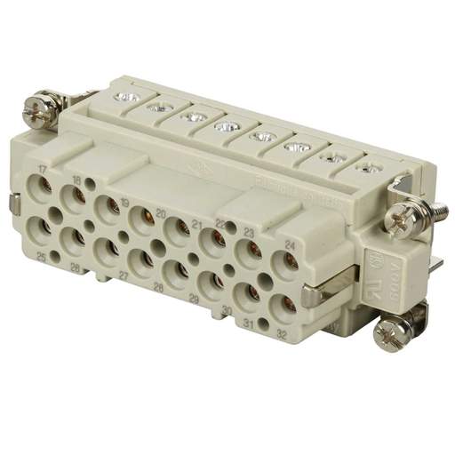 Ilme 16A 16 Pole + E Female for Screw Terminal Connections (17-32)