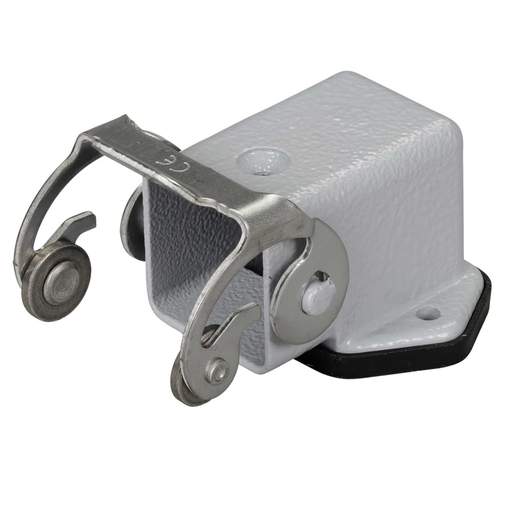 Ilme Angled Bulkhead Mount Housing with Single Stainless Steel Lever