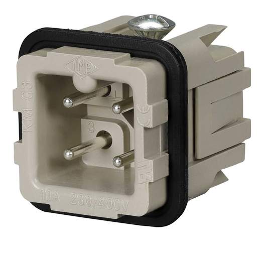 Ilme 3 Pin Male + E  Insert