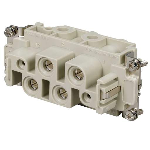 Ilme 80A 4  Pole + E Female Insert Screw Terminal Connection