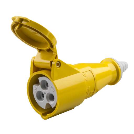 Ilme 16A 2P+E 110V Panel Mounted Socket IP44